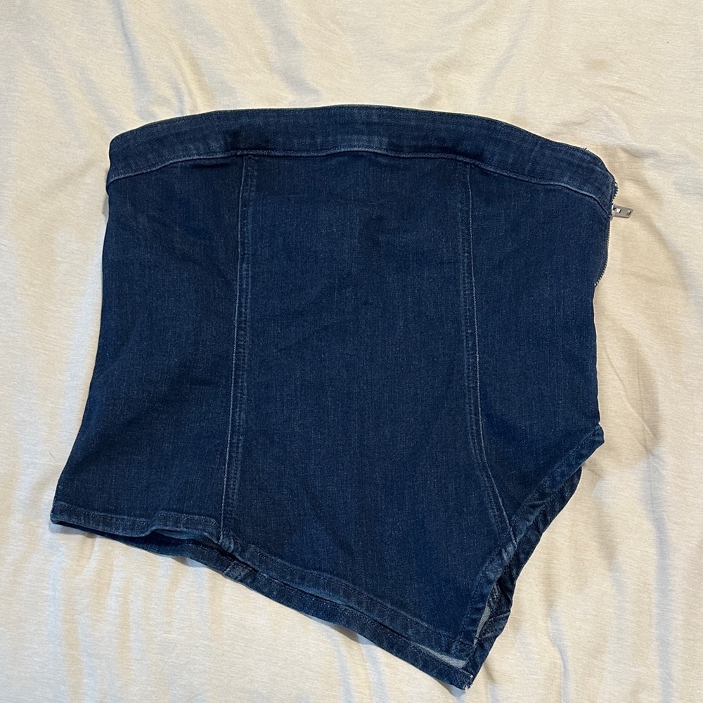 American Eagle Outfitters Indigo Denim Top